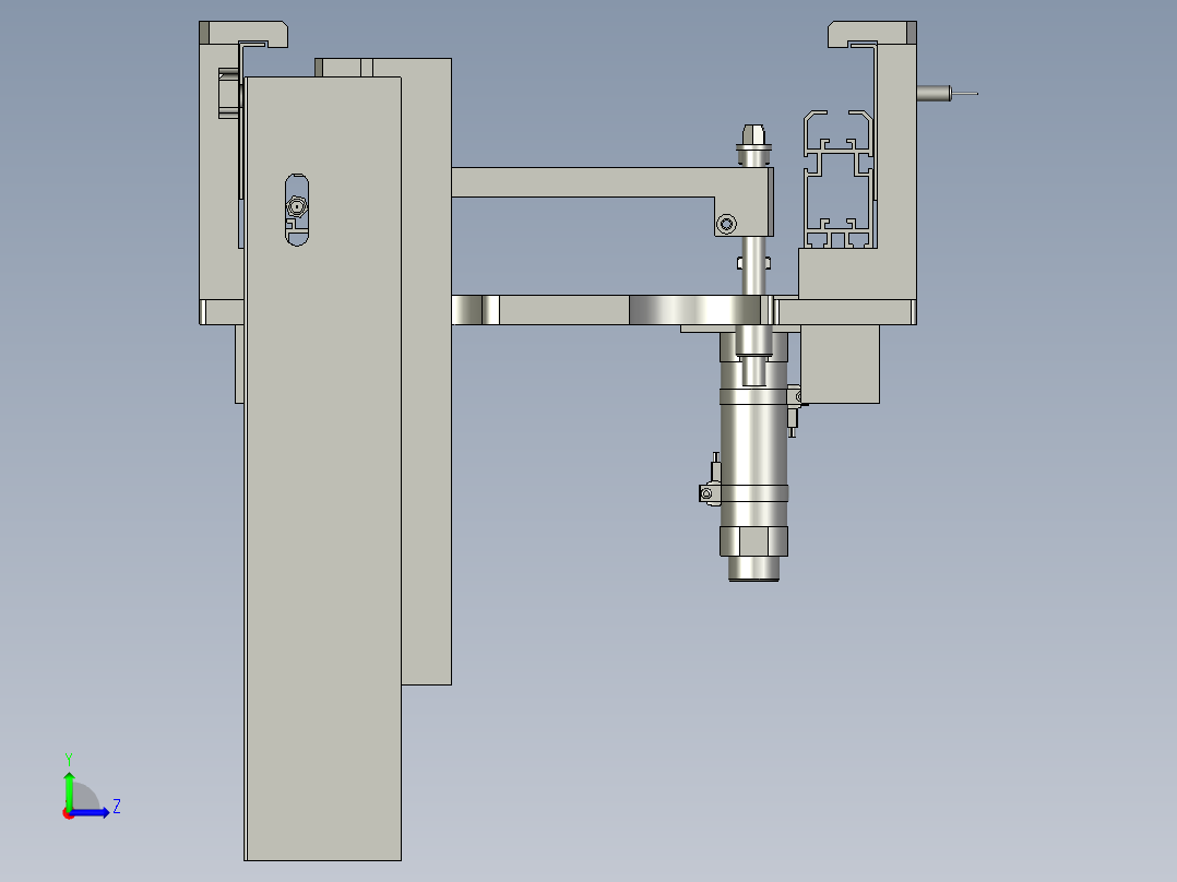 82电机托盘SLDPRT左视图