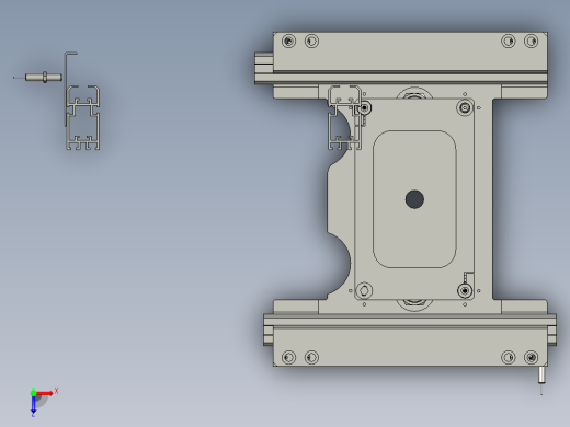 82电机托盘SLDPRT俯视缩略图