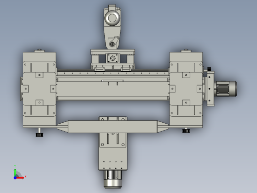 滑块式三轴中心可调打孔机前视缩略图