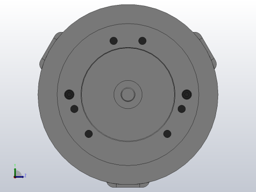 K56系列高速楔式动力卡盘[380]左视缩略图