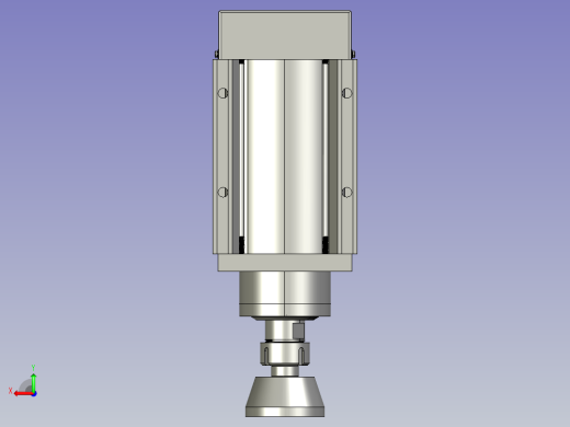 主轴电机(短轴)JF80-15KW-ER32后视缩略图