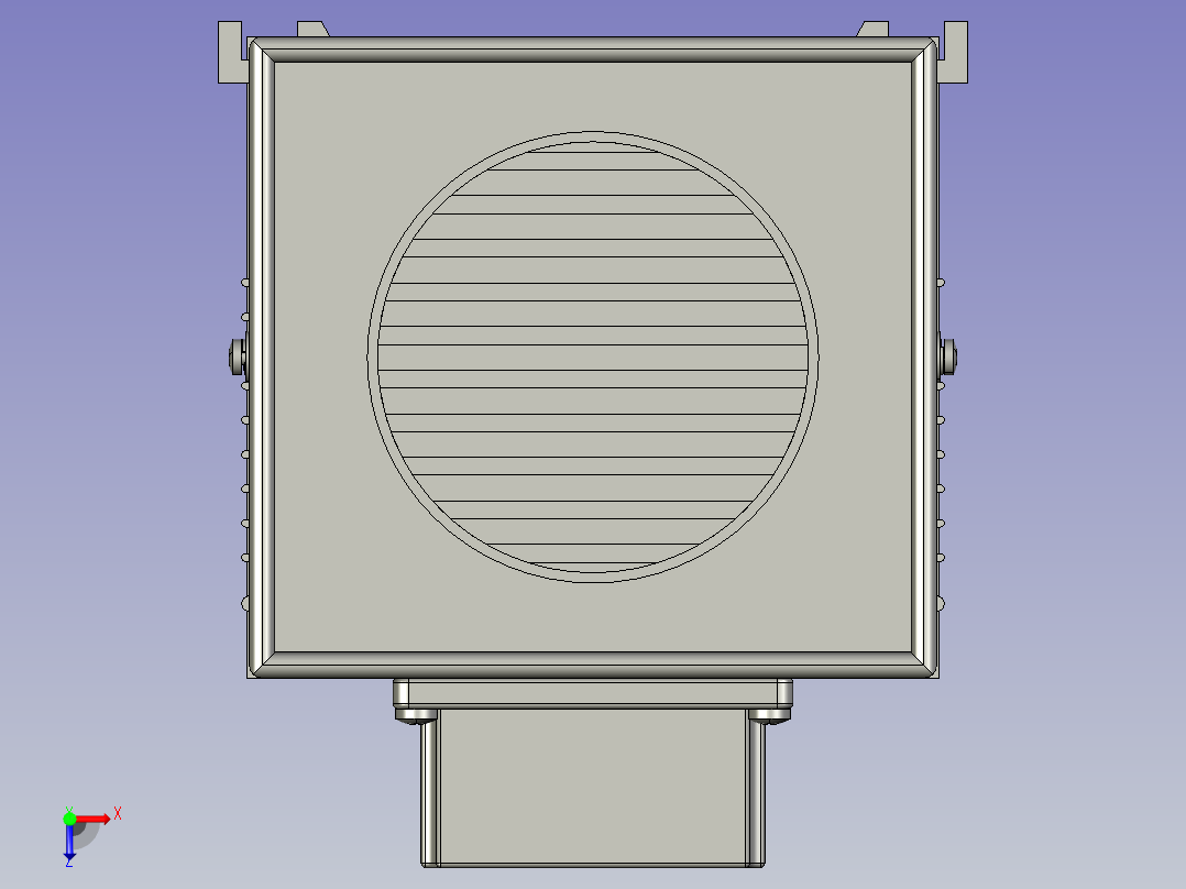 主轴电机(短轴)JF80-15KW-ER32俯视图