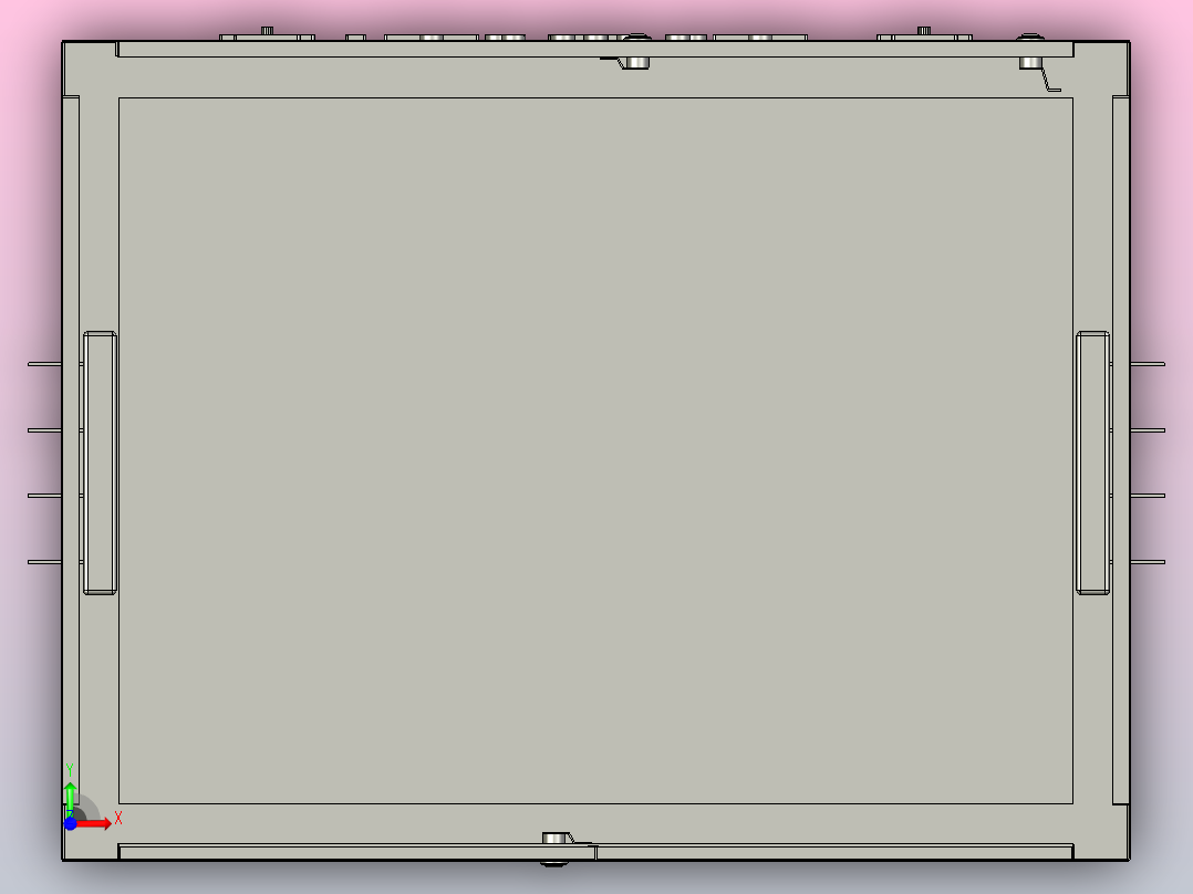 TNSZ-350～500柱式交流自动稳压器三维模型202010前视图