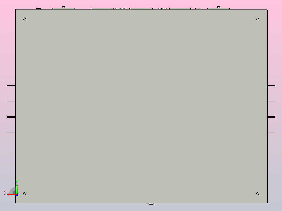 TNSZ-350～500柱式交流自动稳压器三维模型202010后视图