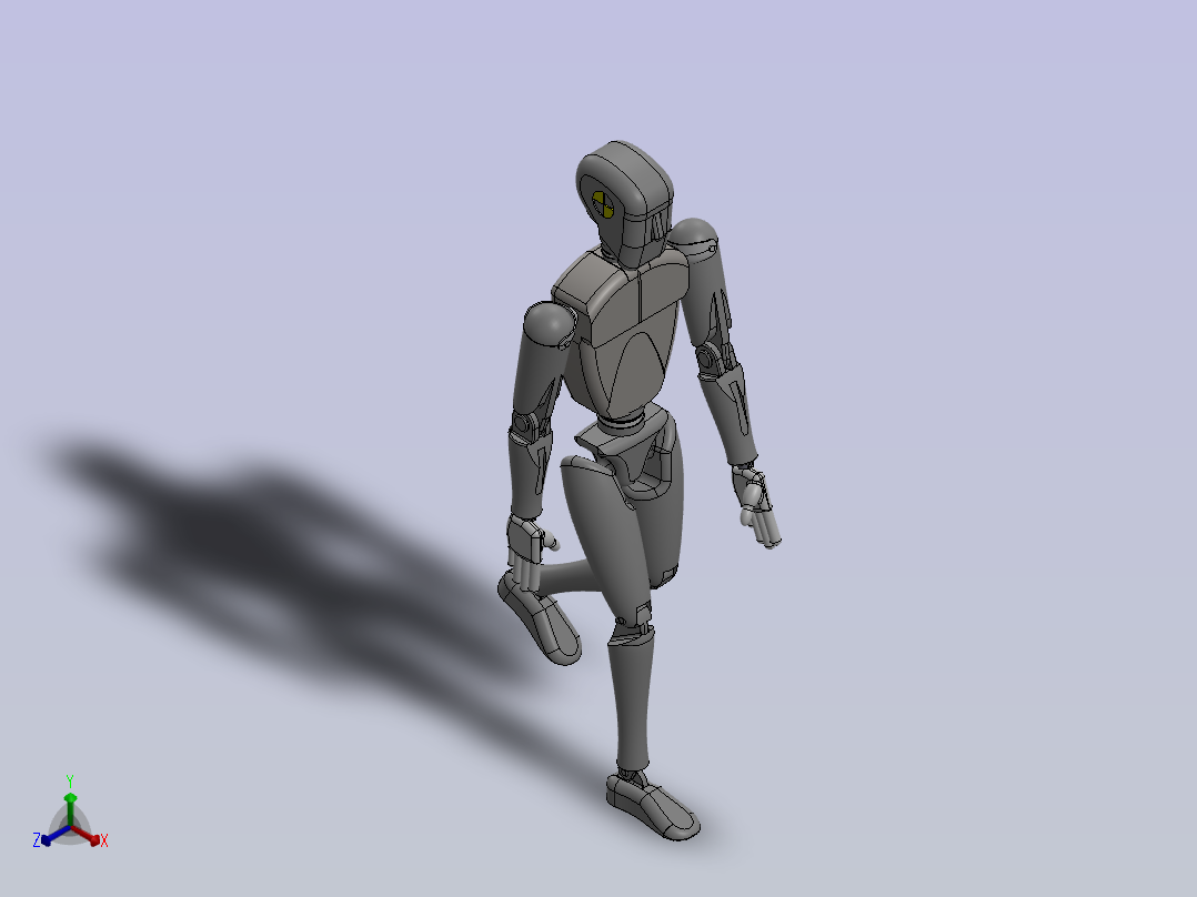 工人正等轴测图