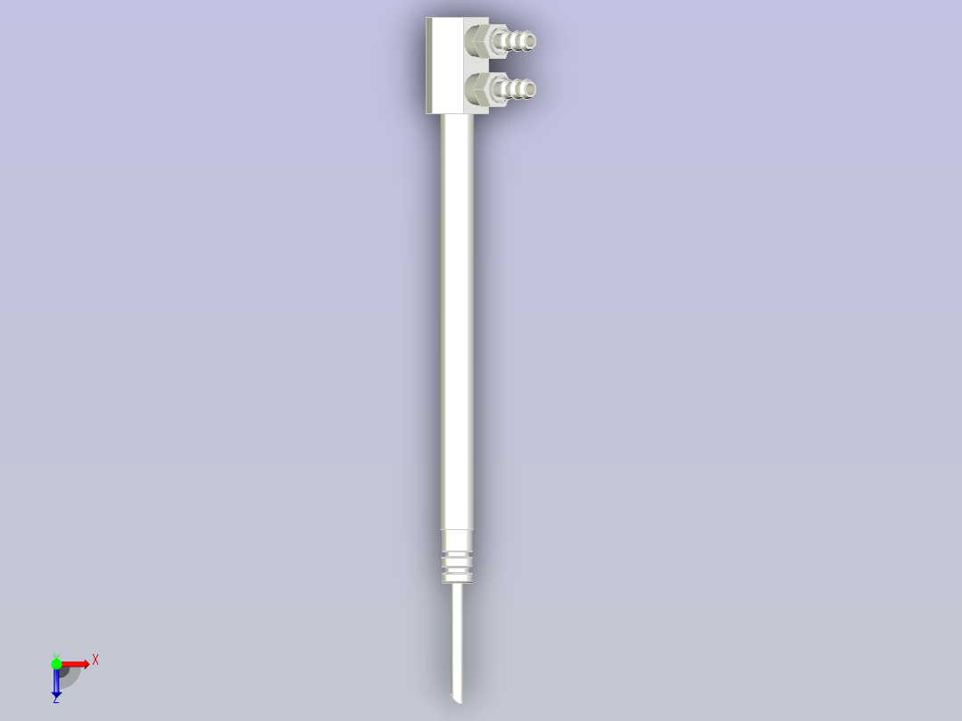 A0004094-气泡冷却用于压铸模具俯视图