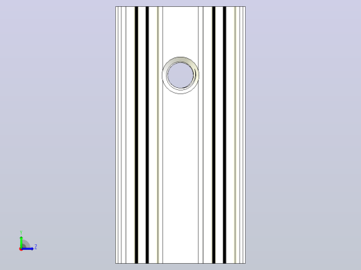 黑色散热器尺寸25 x 12 6 x 6 5 mm孔18 3mm ipt左视缩略图