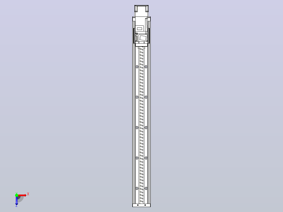 钢基模组TPA-KSR-6005C-600A1-MU-H1俯视图