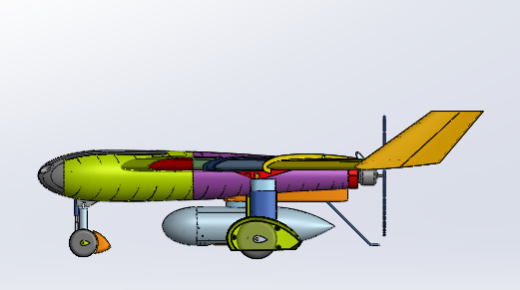 飞机模型3D设计缩略图