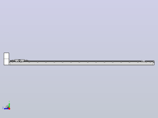 机器人皮带驱动直线轴TPA-GCB-120-P70-L1450-RU-M20-N3右视缩略图