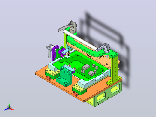 通断检测治具3D数模图纸+STEP格式