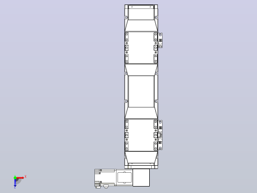 皮带直线轴双滑块型TPA-GCBS-120-P70-L50-DR-M20-N3俯视缩略图