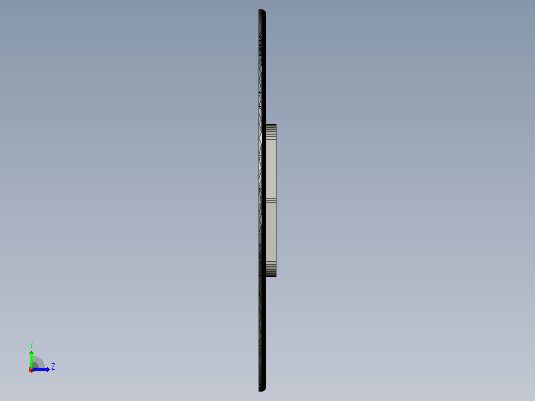 The Greyhound机械狗3D打印图纸 STL格式左视图
