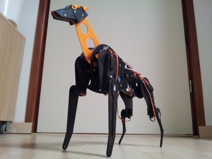 The Greyhound机械狗3D打印图纸 STL格式