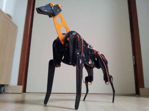 The Greyhound机械狗3D打印图纸 STL格式缩略图