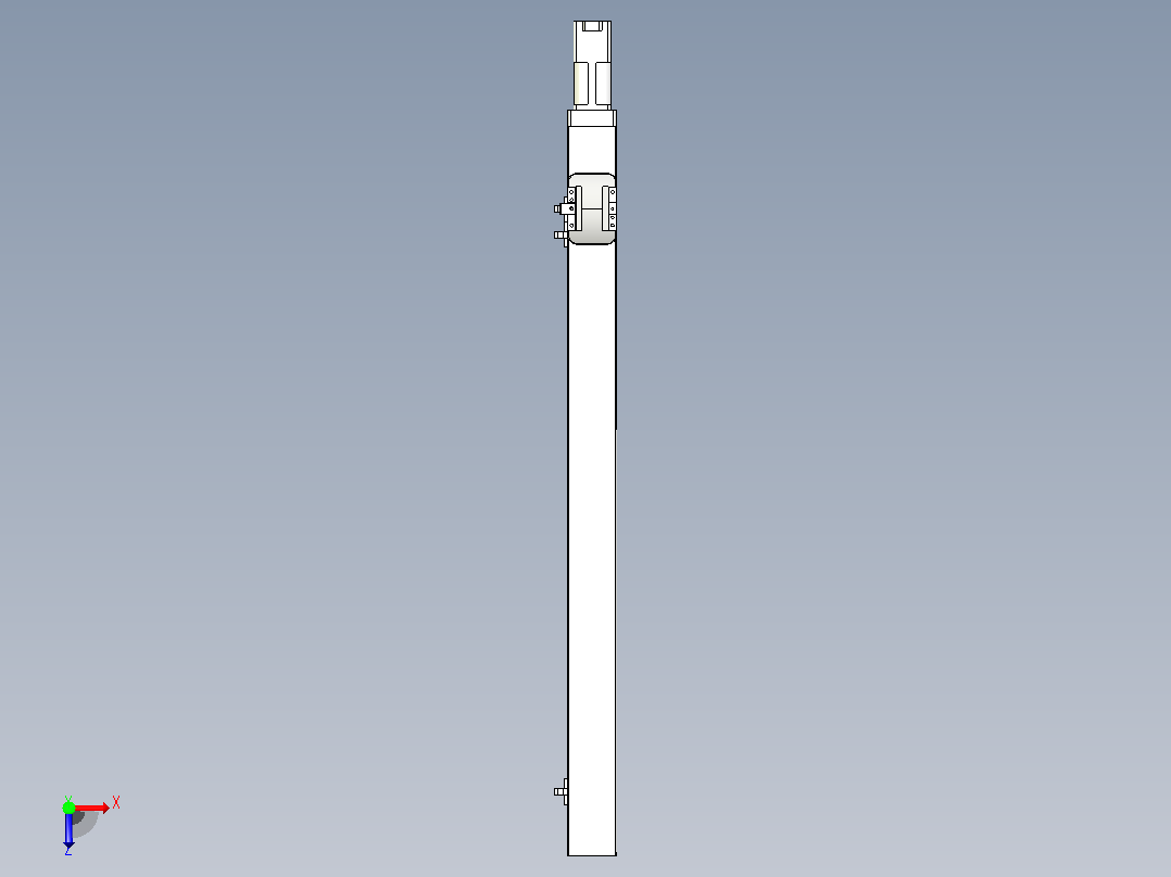 MTH5M标准螺杆滑台[MTH5M-L#-600-BC-P10-C3]俯视图