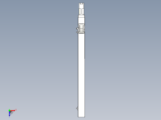 MTH5M标准螺杆滑台[MTH5M-L#-600-BC-P10-C3]俯视缩略图