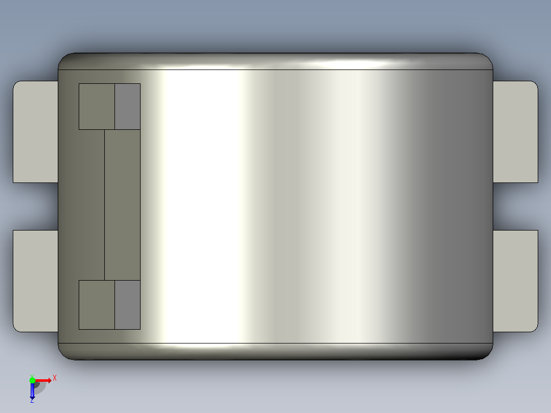 RCT-35电流互感器三维模型202012俯视图