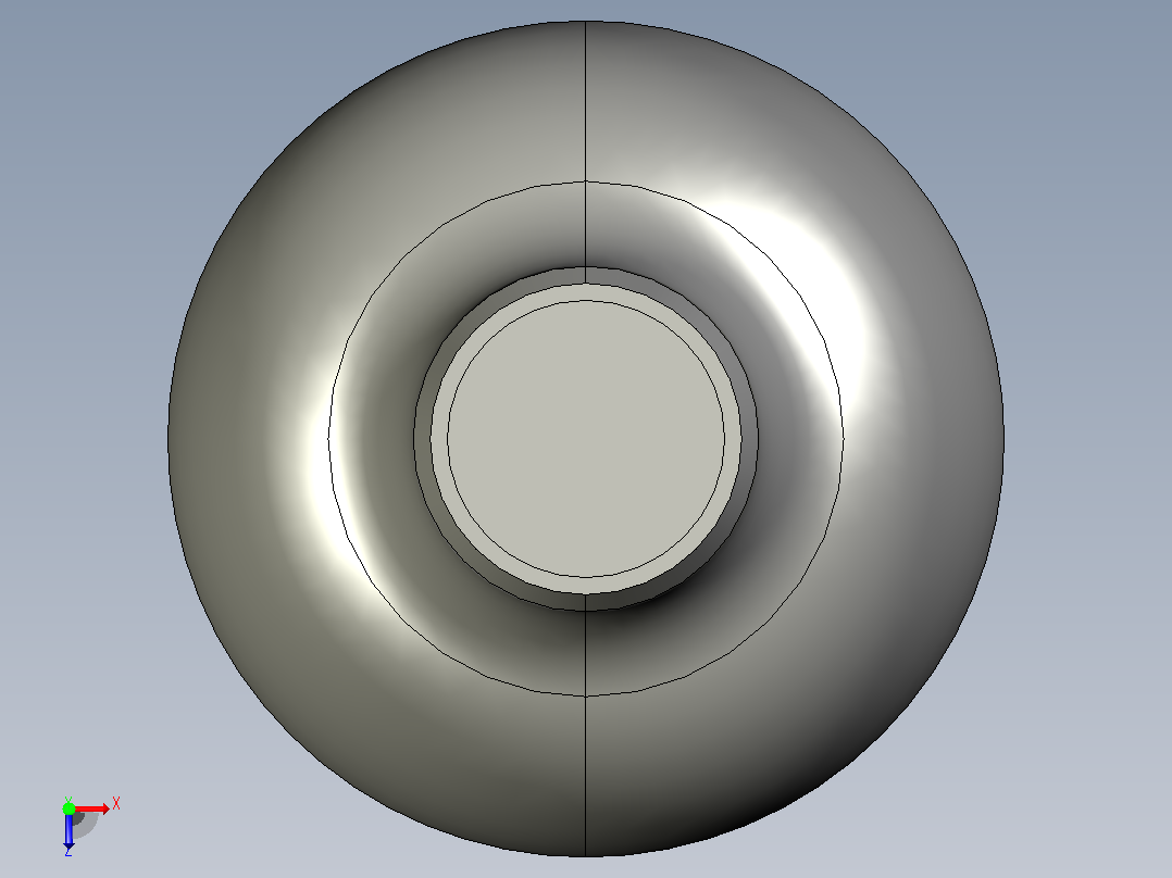 瓶子 5 升俯视图