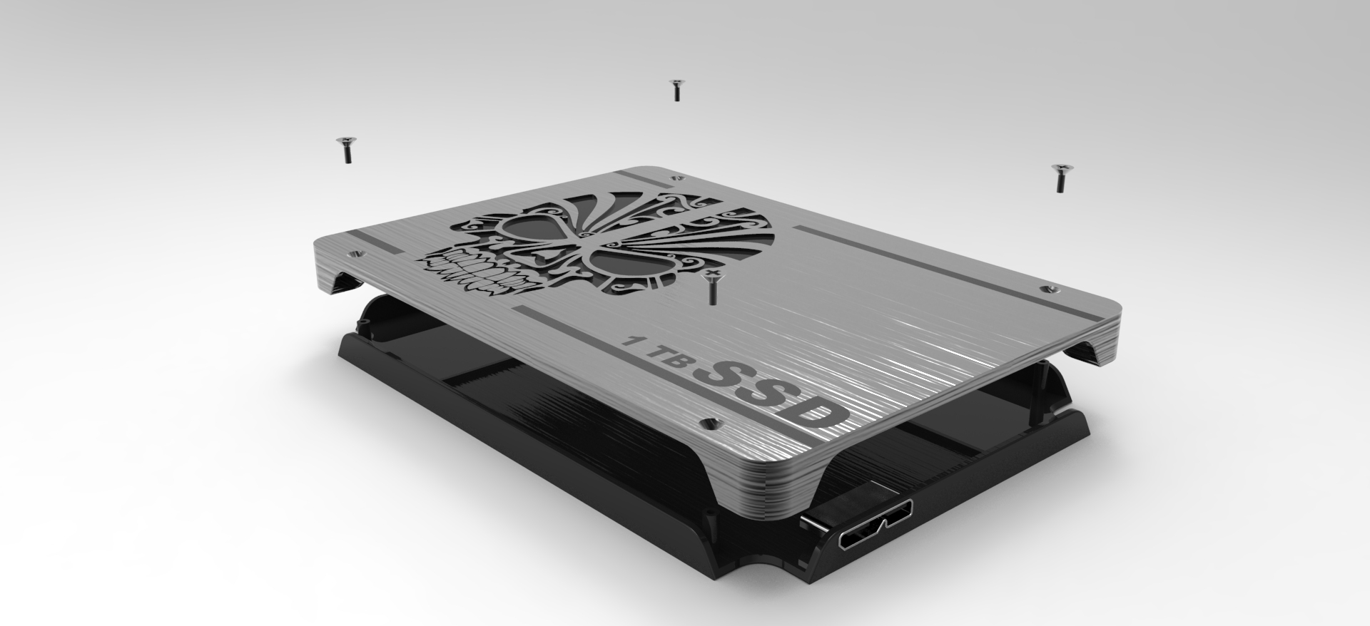 017-硬盘-便携式 SSD 硬盘驱动器 STEP