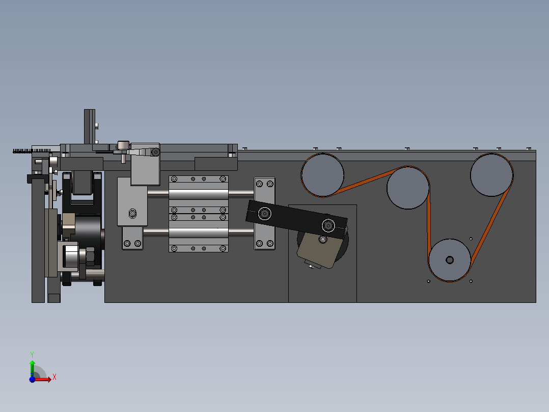 B15_联动送料插针折弯机前视图