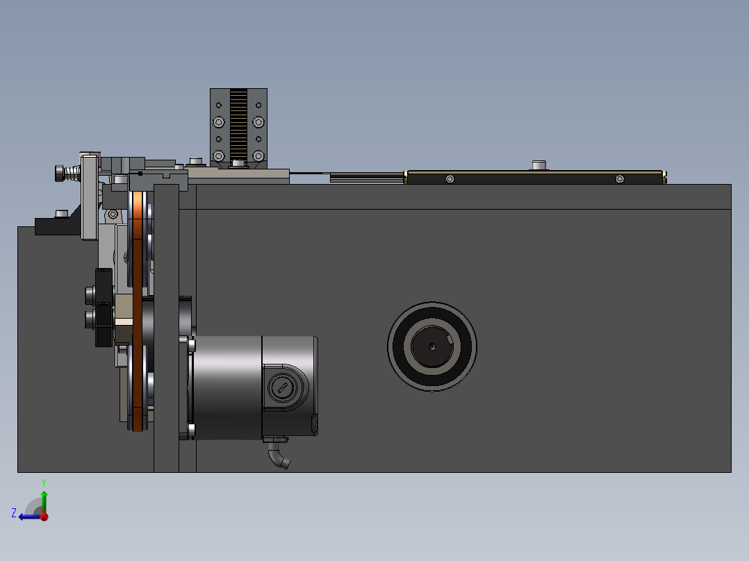 B15_联动送料插针折弯机右视图