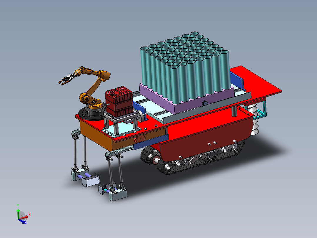 全自动植树机器人