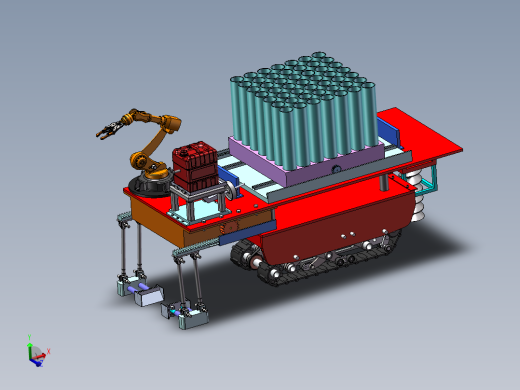 全自动植树机器人