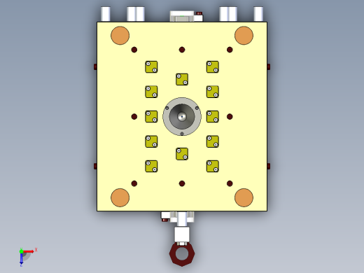 HeliCAP冷流道模具俯视缩略图