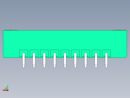 DEGSON 15EDG（公头） 3.5mm 螺钉锁紧，插拔式接线端子 FullPack-15EDGVM-3.5-09P-14-00AH后视缩略图