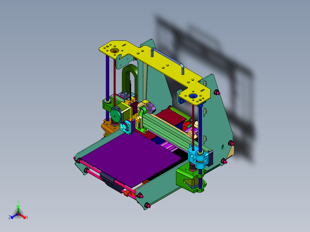 皮带同步轮3D打印机
