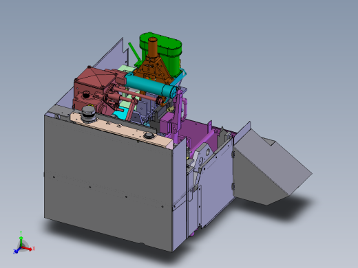 整体饮料生产线包装包装机3D模型