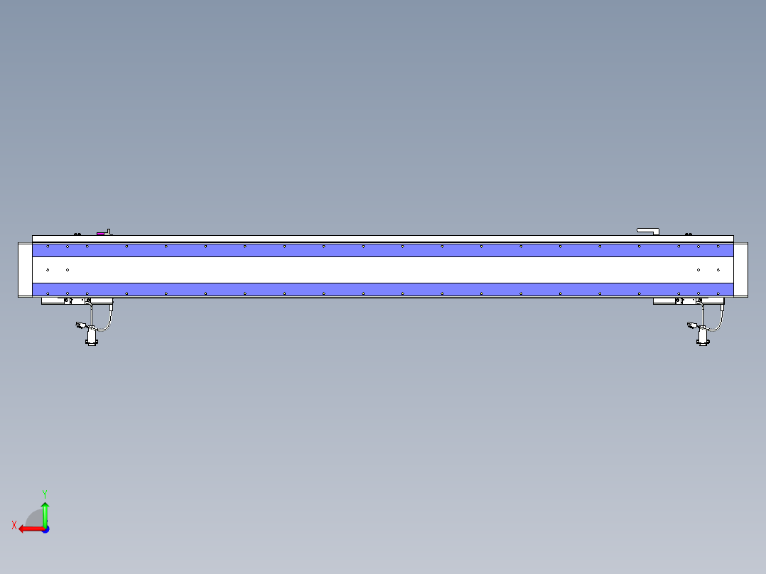威洛博VL系列3d模型模组2VL14S2Y-S1350后视图