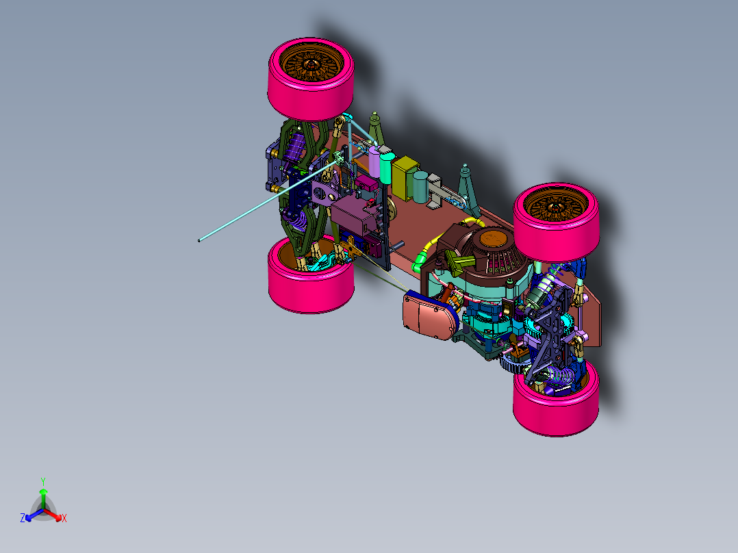 加油油动拉力车