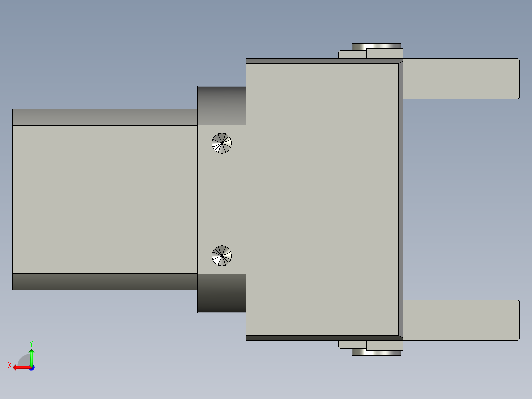 普通气爪PH12-25后视图