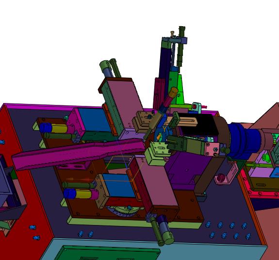 圆钢自动进给主轴进料机床