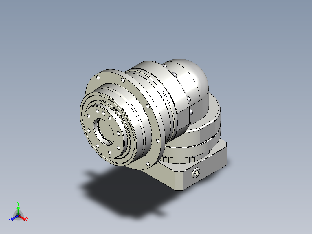 多摩川行星减速机TDR-090-L1-19DC19主视图