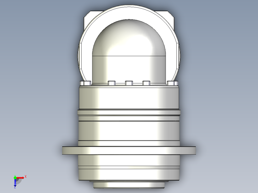 多摩川行星减速机TDR-090-L1-19DC19俯视图