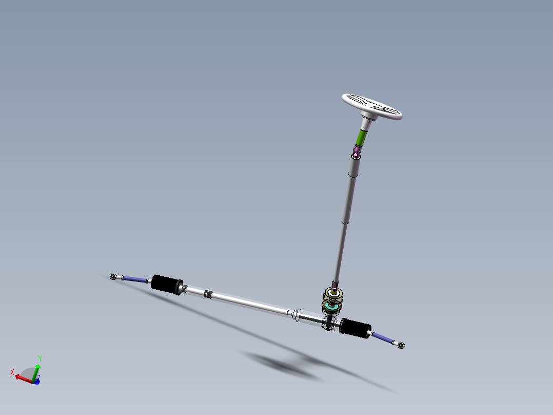 【6】齿轮齿条式转向器的设计图纸+说明书(1)