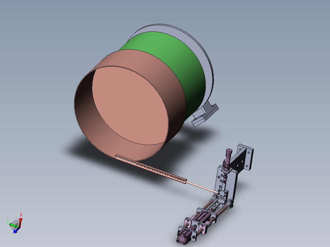 卡扣自动装配机 五金铰链卡条自动装配机