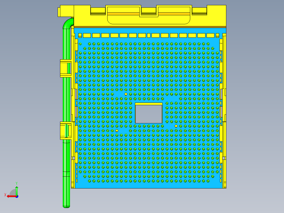 CPU插座FM1 FM2后视图