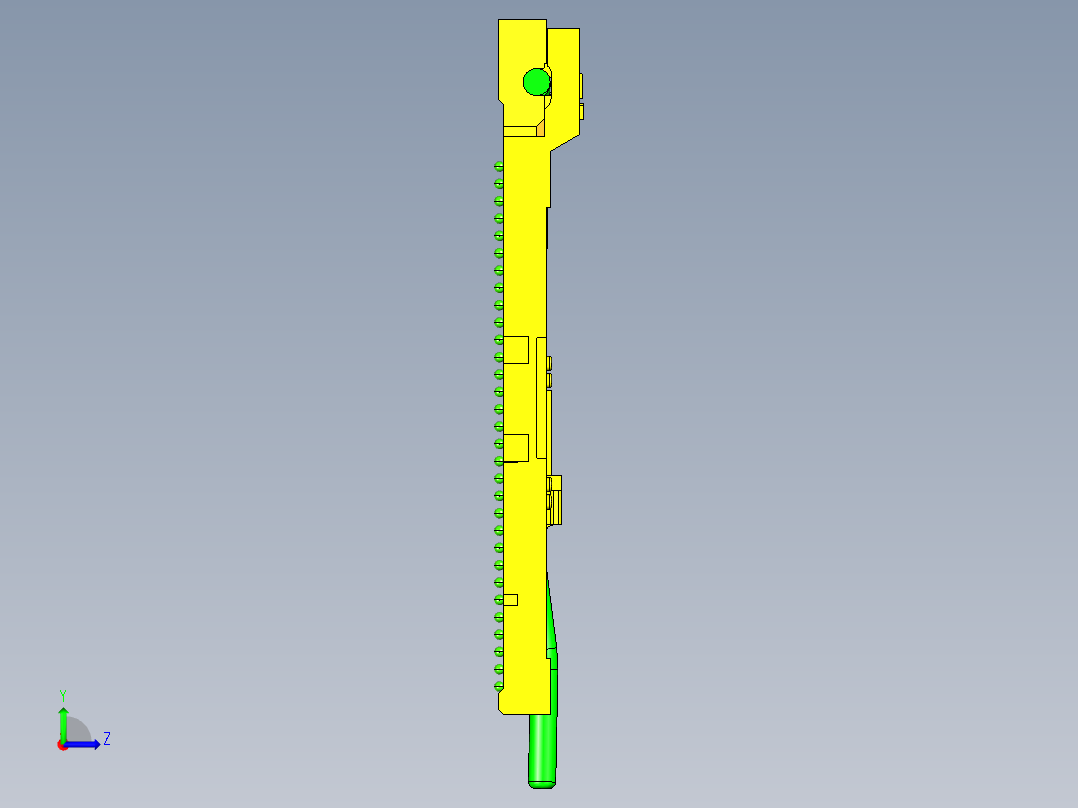 CPU插座FM1 FM2左视图