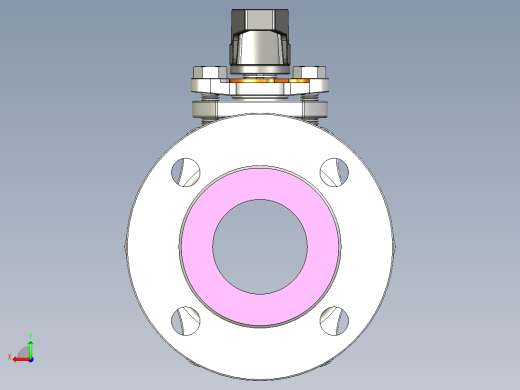 管道手动球阀-水管开关阀-手动阀门User Library-md52c150dn65-1后视缩略图