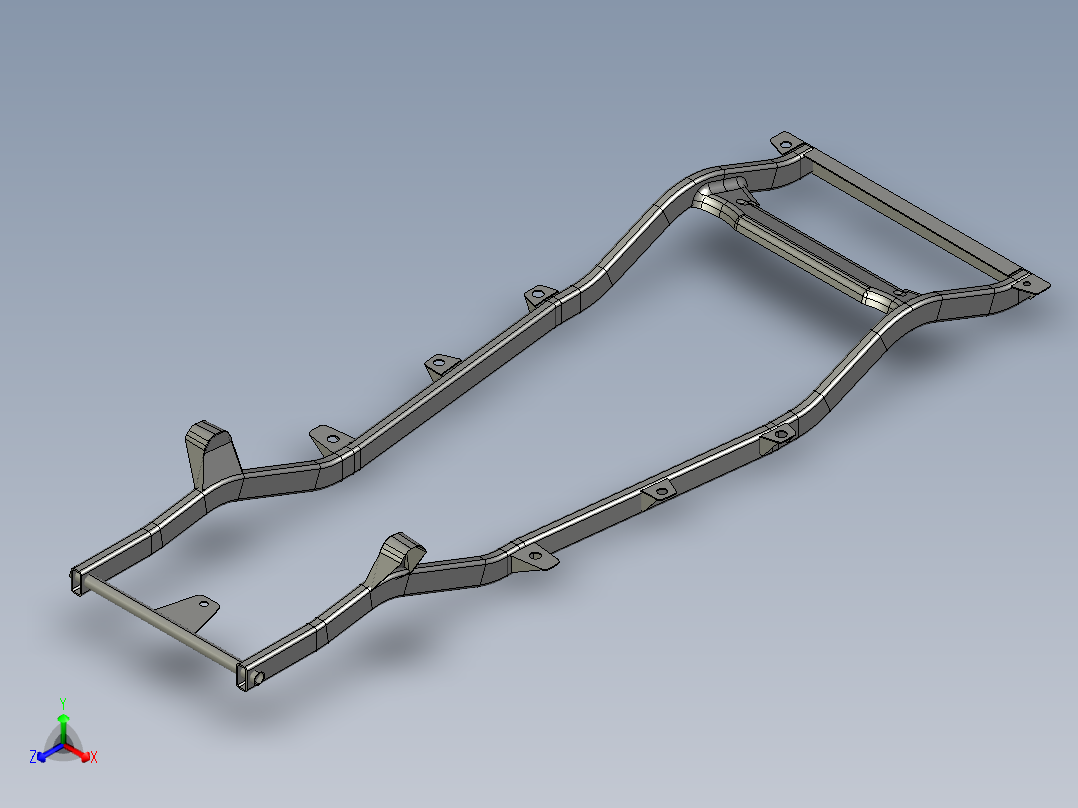 牧马人车架==686653==40主视图