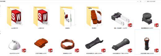最新手持可充电手电筒（建模超全）缩略图