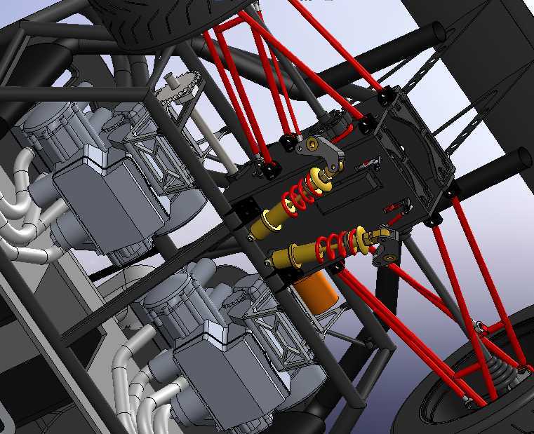 250混合动力原型赛车SW设计
