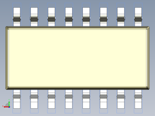 光电元件封装-miniFLAT-HP-16-YL后视缩略图