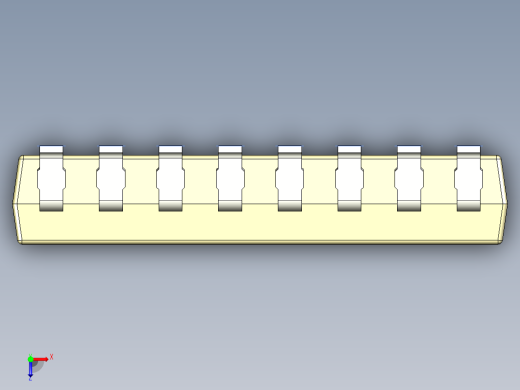 光电元件封装-miniFLAT-HP-16-YL俯视缩略图
