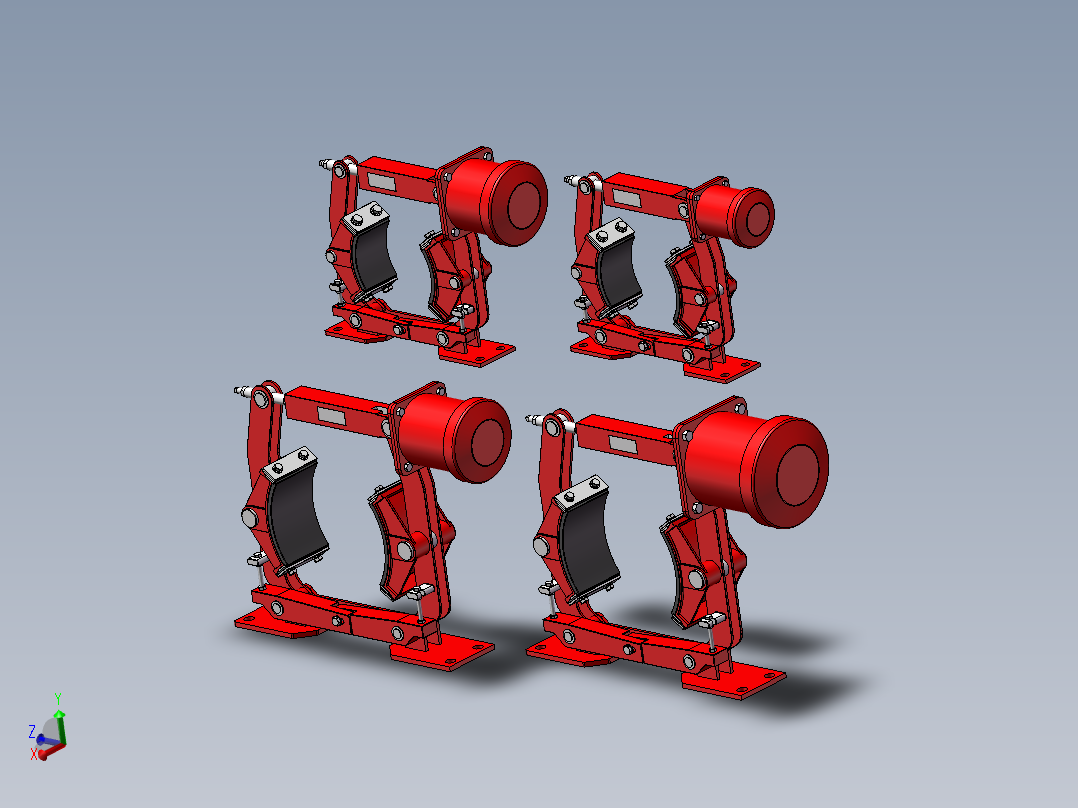 MWZA200～300系列电磁鼓式制动器 共4种型号456222==65