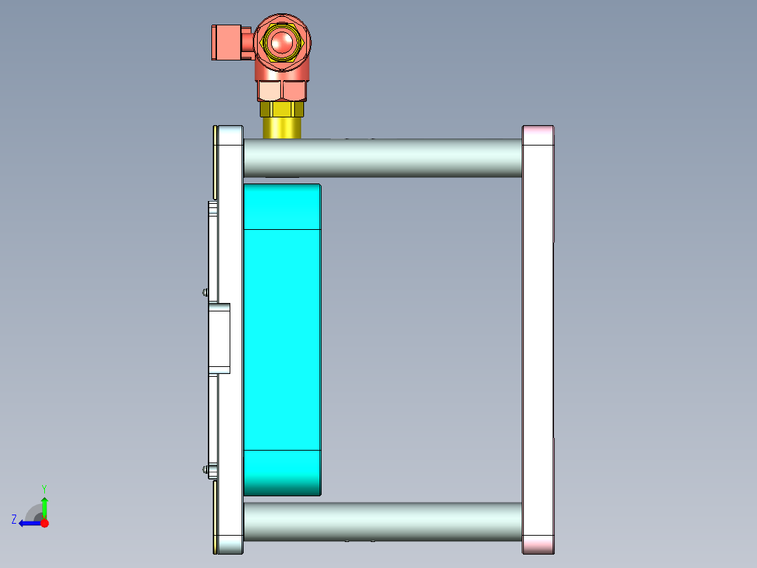 az00-a-笔记本CNC工装夹具三维模型cnc2右视图